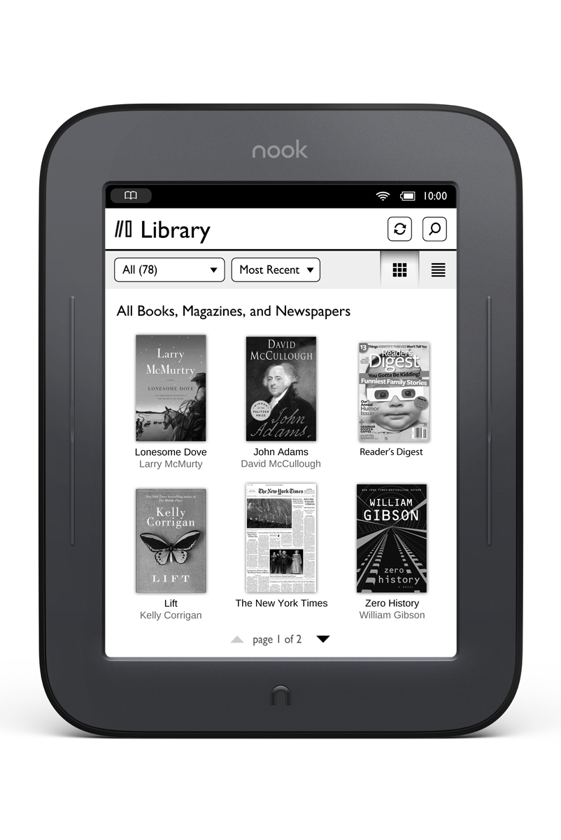 nook touch