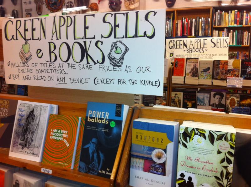 Ebooks à venda em livrarias